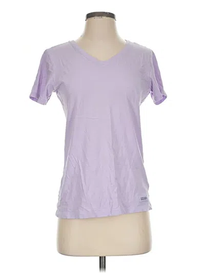 Pre-owned Life Is Good Short Sleeve T-shirt In Purple