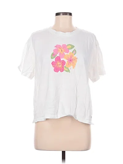 Pre-owned Life Is Good Short Sleeve T-shirt In White