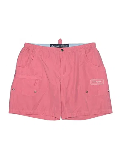 Pre-owned Life Is Good Shorts In Pink