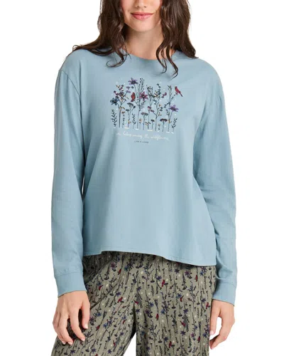 Life Is Good ® Sleep T-shirt In Blue