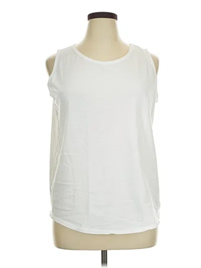Pre-owned Life Is Good Sleeveless T-shirt In White
