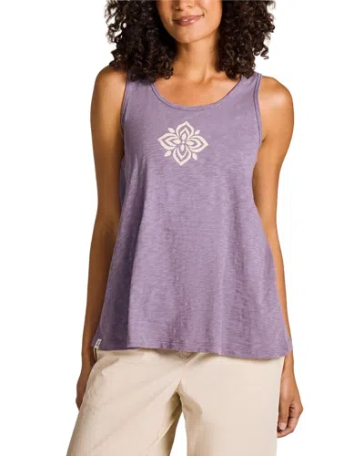 Life Is Good Slub Tank In Purple