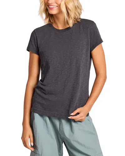 Life Is Good Slub T-shirt In Blue