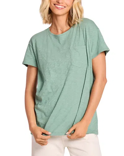 Life Is Good Slub T-shirt In Green