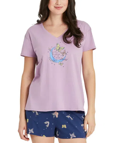 Life Is Good ® Snuggle Up Relaxed Sleep V-neck T-shirt