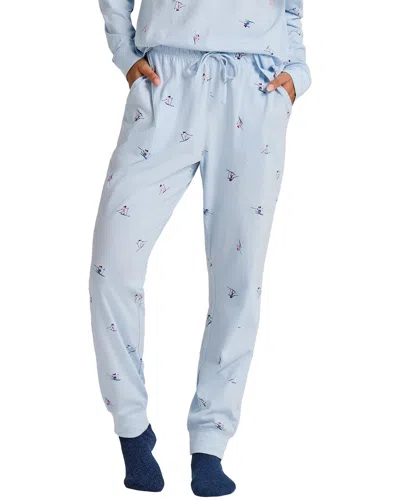 Life Is Good Snuggle Up Sleep Jogger In Blue