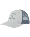 Life Is Good ® Stacked Trucker Hat In Blue