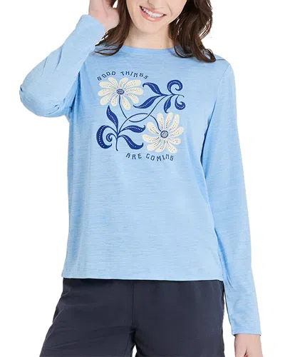 Life Is Good ® Sun Crusher T-shirt In Blue