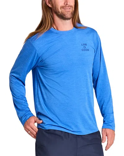 Life Is Good ® Sun Crusher T-shirt In Blue