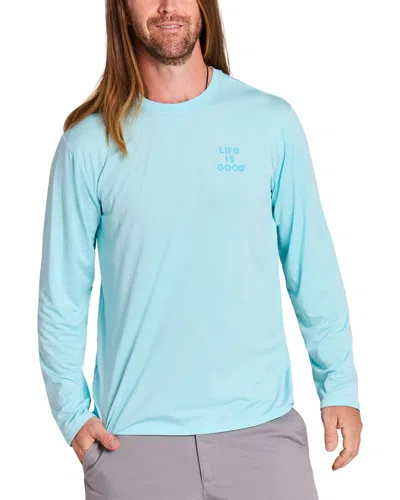 Life Is Good ® Sun Crusher T-shirt In Blue