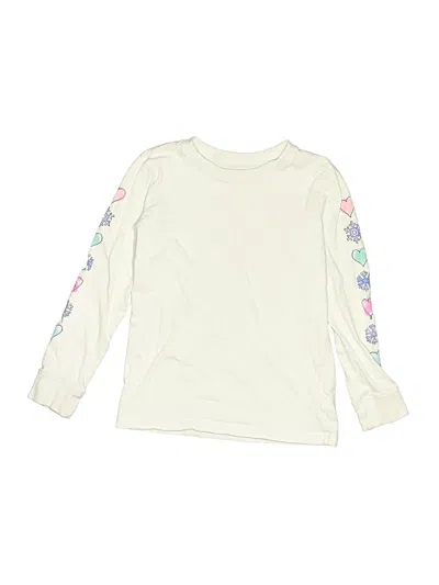 Pre-owned Life Is Good Kids' Sweatshirt In White