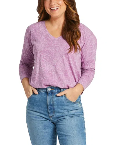 Life Is Good T-shirt In Purple