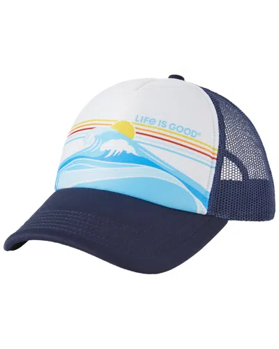 Life Is Good ® Trucker Hat In Blue