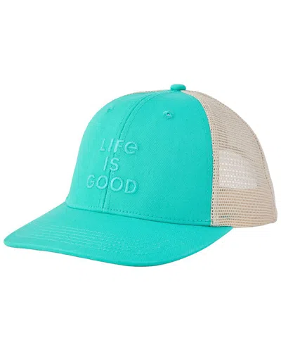 Life Is Good ® Trucker Hat In White