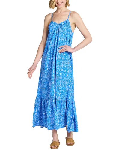 Life Is Good ® Woven Maxi Dress In Blue