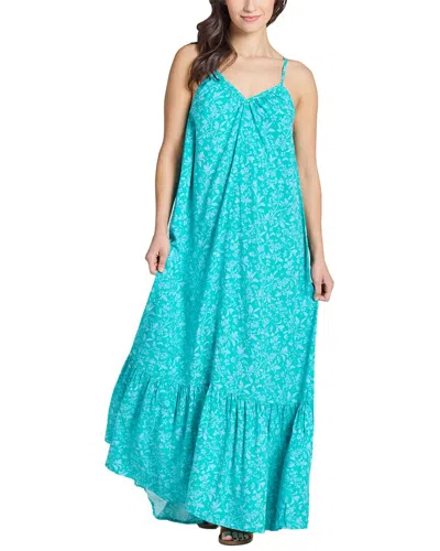 Life Is Good ® Woven Maxi Dress In Blue