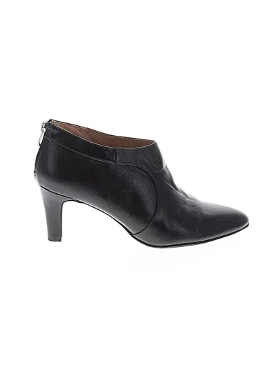 Pre-owned Life Stride Ankle Boots In Black