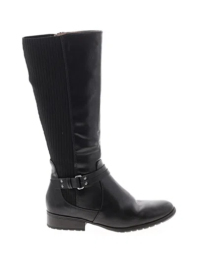 Pre-owned Life Stride Boots In Black