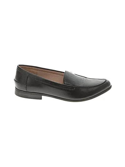 Pre-owned Life Stride Flats In Black
