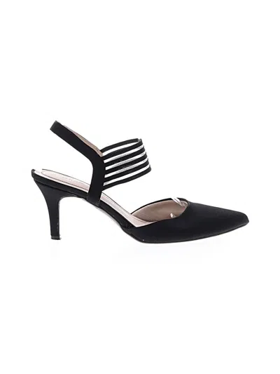 Pre-owned Life Stride Heels In Black