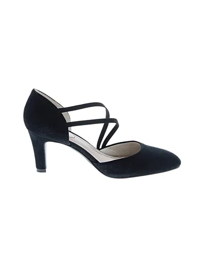 Pre-owned Life Stride Heels In Black