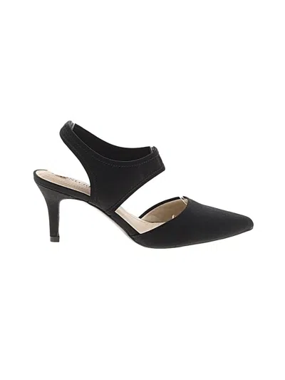 Pre-owned Life Stride Heels In Black