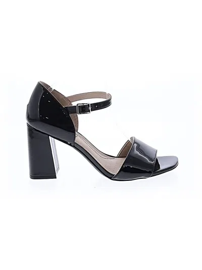 Pre-owned Life Stride Heels In Black