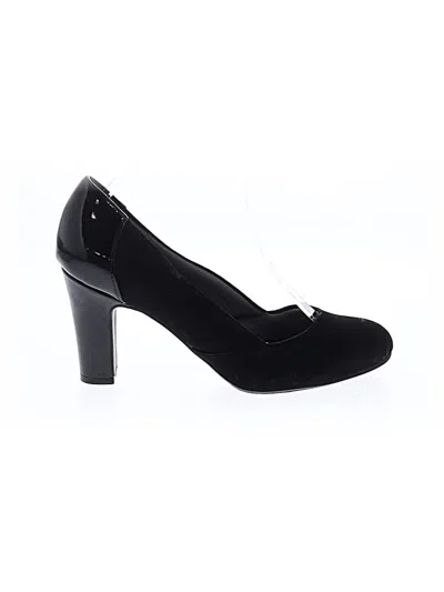 Pre-owned Life Stride Heels In Black