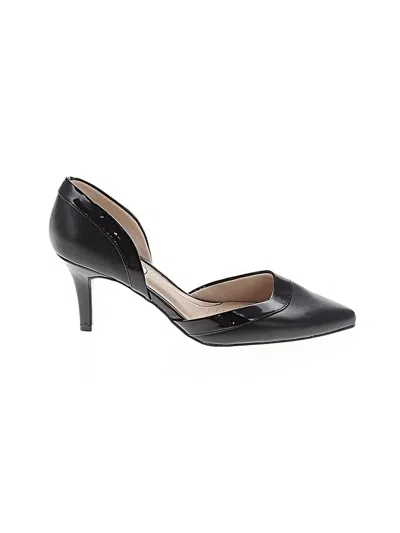 Pre-owned Life Stride Heels In Black
