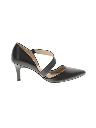 Pre-owned Life Stride Heels In Black