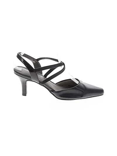 Pre-owned Life Stride Heels In Black