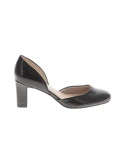 Pre-owned Life Stride Heels In Black