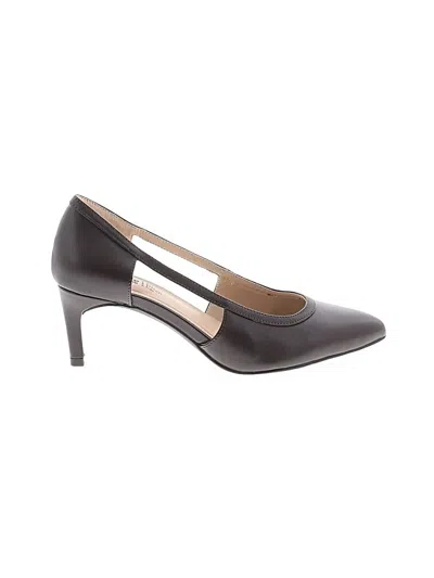 Pre-owned Life Stride Heels In Brown