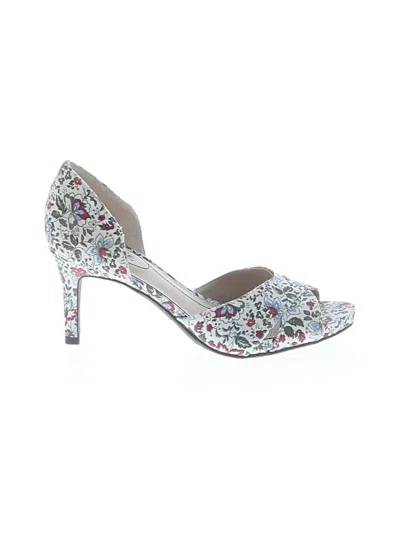 Pre-owned Life Stride Heels In White