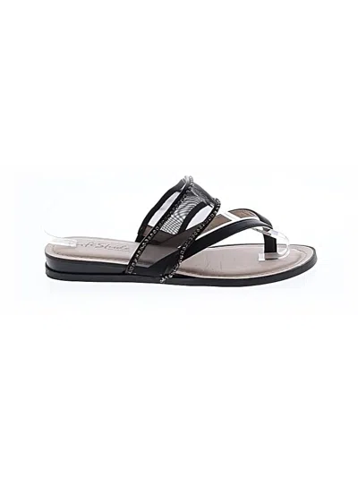 Pre-owned Life Stride Sandals In Black