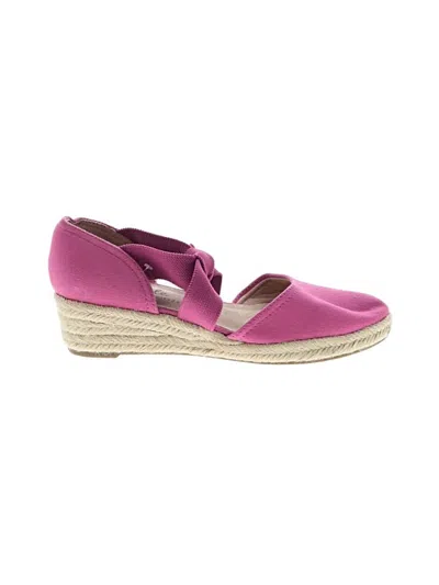 Pre-owned Life Stride Wedges In Pink