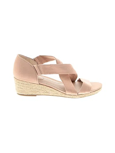 Pre-owned Life Stride Wedges In Pink