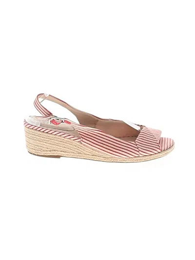 Pre-owned Life Stride Wedges In Red