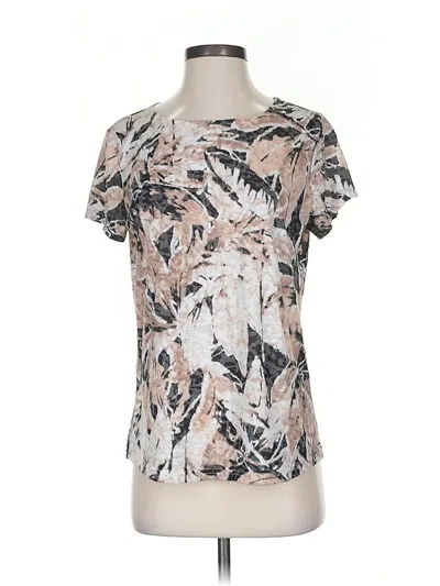 Pre-owned Life Style Short Sleeve T-shirt In Silver