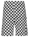 Life Sux Man Shorts & Bermuda Shorts White Size S Cotton In White