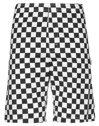 Life Sux Man Shorts & Bermuda Shorts White Size S Cotton