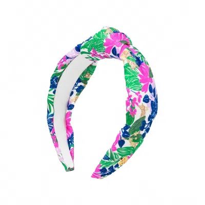 Lifeguard Press Women's Slim Knotted Headband In Endless Summer Coconut In Multi