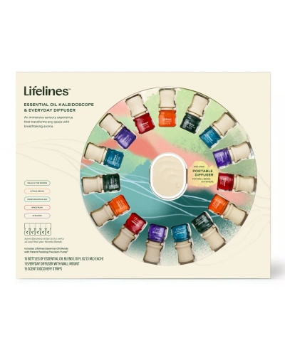 Lifelines Everyday Diffuser And Full Essential Oil Blends Collection In Multi Colored