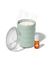 Lifelines Flameless Candle Diffuser In Bubble Green