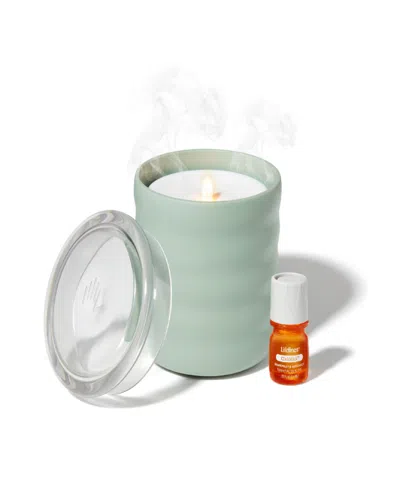 Lifelines Flameless Candle Diffuser In Bubble Green