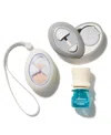 Lifelines Grounding Stones - Motion Fidget Collection Plus Essential Oil Blend In Gray