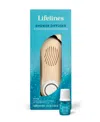 Lifelines Shower Diffuser Plus Essential Oil Blend In Light Brown And White