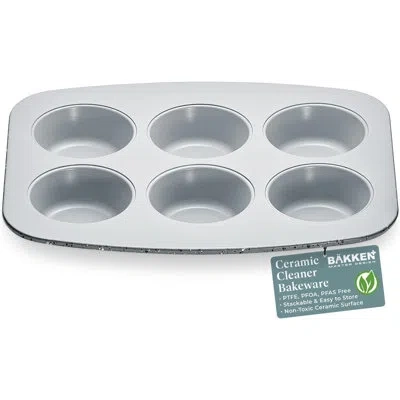 Lifemaster Bakken- Swiss Non-stick Carbon Steel Pan With Lid In Marble Grey
