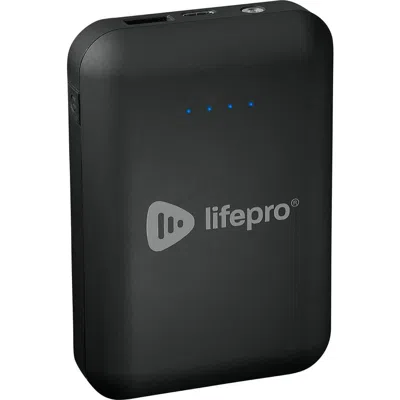 Lifepro 15000mah Portable Power Bank For Allevared & Biorecover Usb C & 12v Dc Output In Black