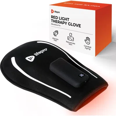Lifepro Red Light Therapy Gloves Wrap 660nm & 850nm Infrared Therapy Device In Black